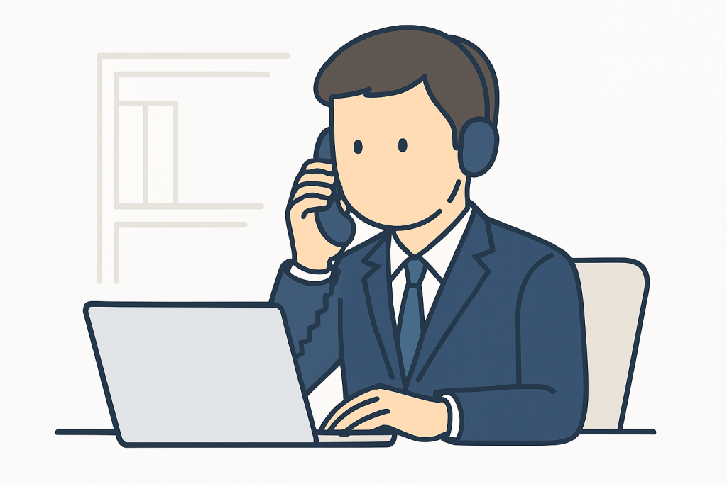 古物商許可の質問をするイメージ